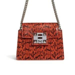 Snake skin Salar small bag